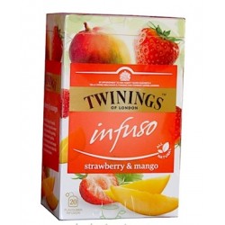 Ceai Twinings Infuso Strawberry & Mango 20 plicuri