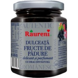 Dulceata de fructe de padure Raureni 250 grame