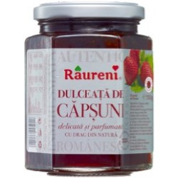 Dulceata de capsuni Raureni 350 grame