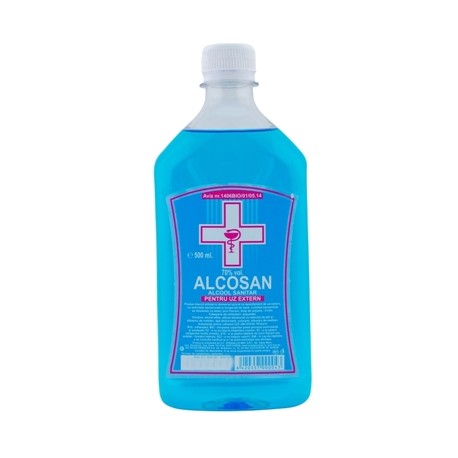 Alcool sanitar 70% Alcosan 500 ml