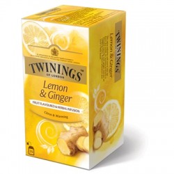 Ceai Twinings Infusions Lemon & Ginger 25 plicuri