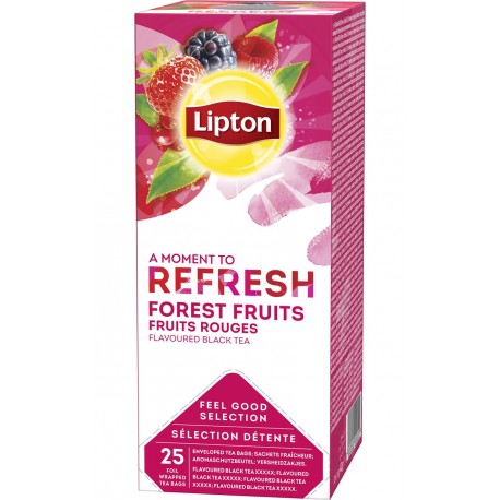 Ceai Lipton fructe de padure 25 plicuri