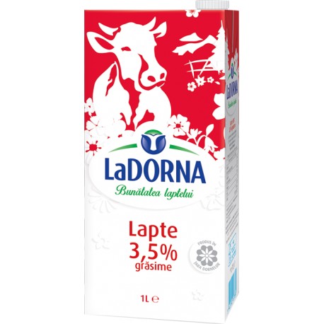 Lapte LaDorna UHT 3,5% grasime 1 litru