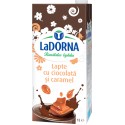 Lapte cu ciocolata si caramel LaDorna 1 litru