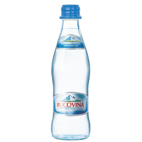 Apa carbogazoasa Bucovina sticla 330 ml