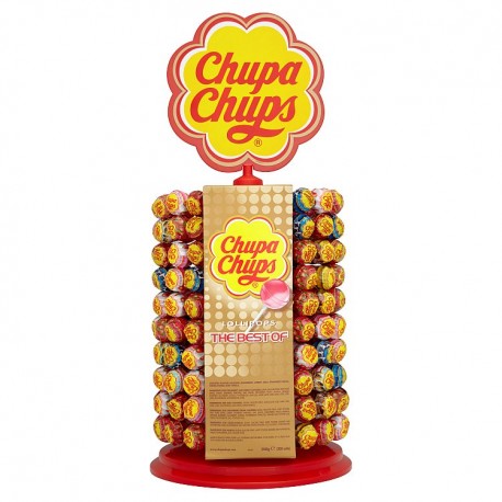 Acadele asortate Chupa Chups Wheel 12 grame 200 buc