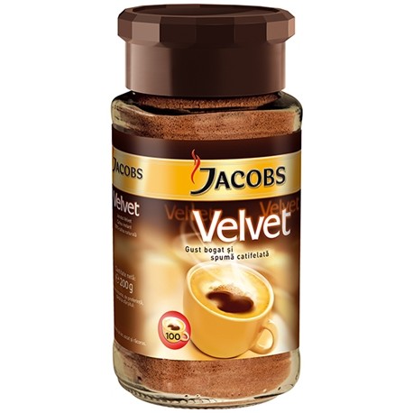 Cafea solubila Jacobs Velvet 200 grame
