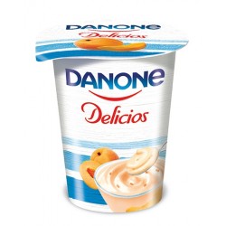 Iaurt cu caise Danone Delicios 400 grame