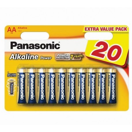 Baterii Panasonic Alkaline LR06 20 buc