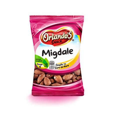 Migdale coapte si sarate Orlando's 250 grame
