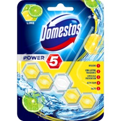 Odorizant solid WC Domestos Power 5 Lime 55 grame