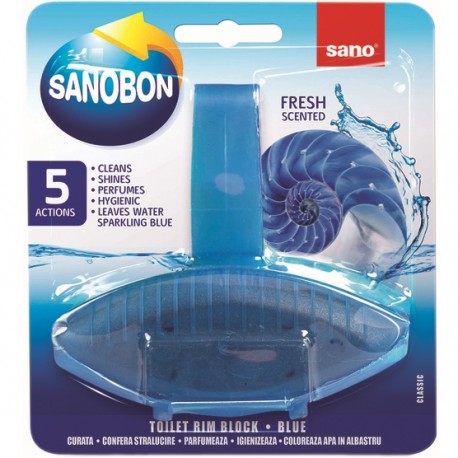 Odorizant solid WC Sano Blue Fresh 55 grame