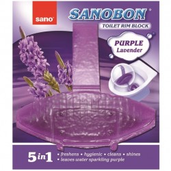 Odorizant solid WC Sano Bon Purple Lavender 55 grame