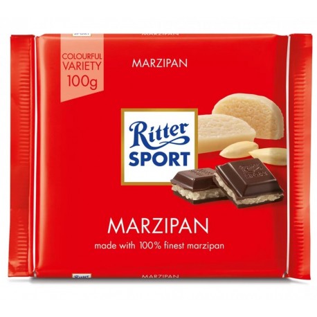 Ciocolata cu marzipan Ritter Sport 100 grame