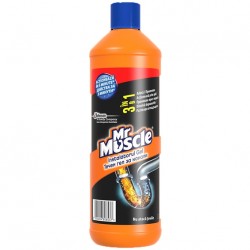 Solutie desfundat tevi Mr Muscle Instalatorul Gel 1 litru