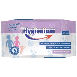 Servetele umede antibacteriene Hygienium 50 buc