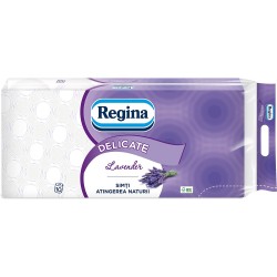 Hartie igienica Regina Delicate Lavender 3 straturi 10 role