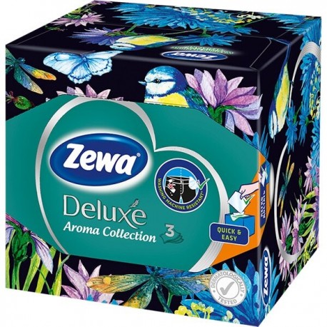 Servetele cutie Zewa Deluxe Aroma Collection 3 straturi 60 buc
