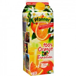 Pfanner 100% portocale braziliene 2 litri