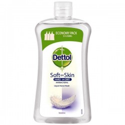 Sapun lichid antibacterian rezerva Dettol Sensitive 750 ml