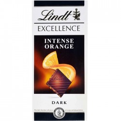 Ciocolata neagra cu portocale Lindt Excellence 100 grame