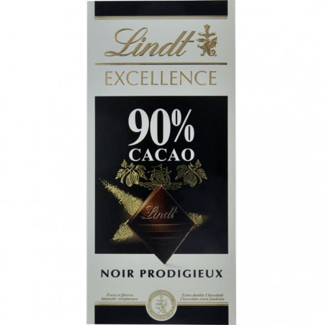Ciocolata neagra 90% cacao Lindt Excellence 100 grame