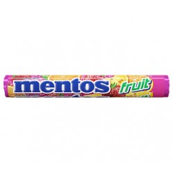 Drajeuri cu fructe Mentos Fruit 38 grame