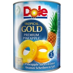 Rondele de ananas Dole Tropical Gold 3 kg