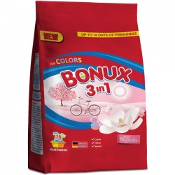 Detergent pudra manual Bonux 3 in 1 Pure Magnolia 900 grame