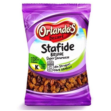 Stafide brune Orlando's 500 grame