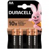 Baterii Duracell LR6 AA 4 buc