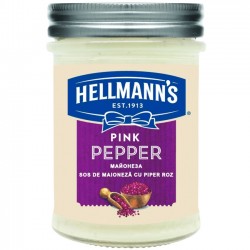 Sos de maioneza cu piper roz Hellmann's 190 ml