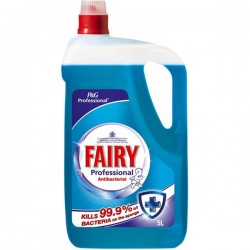 Detergent vase dezinfectant Fairy Professional Antibacterian 5 litri