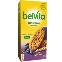 Biscuiti cu cereale si fructe de padure Belvita 300 grame