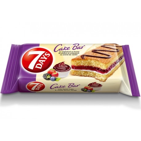 Prajitura cu fructe de padure 7 Days 30 grame