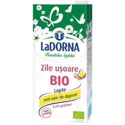 Lapte Bio LaDorna Zile Usoare 3,5% grasime 1 litru