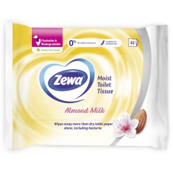 Hartie igienica umeda Zewa Almond Milk 42 buc