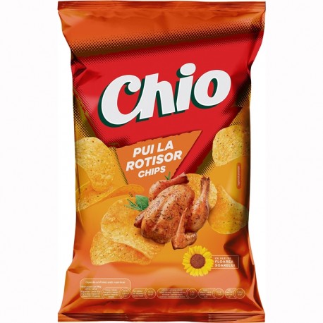 Chipsuri cu pui la rotisor Chio 125 grame