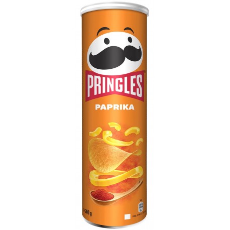 Chipsuri Pringles Paprika 165 grame