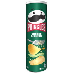 Chipsuri Pringles Cheese & Onion 165 grame