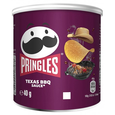 Chipsuri Pringles Texas BBQ Sauce 40 grame