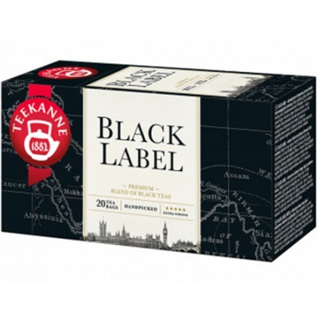 Ceai Teekanne Black Label 20 plicuri