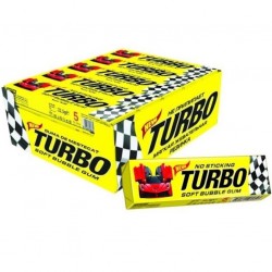 Guma cu surprize Turbo Five 20 grame 20 buc