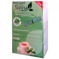 Indulcitor Stevia Sweet Control 100 plicuri