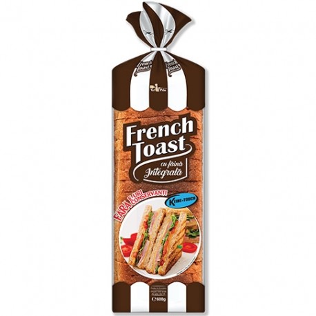 Paine integrala French Toast Vel Pitar 600 grame