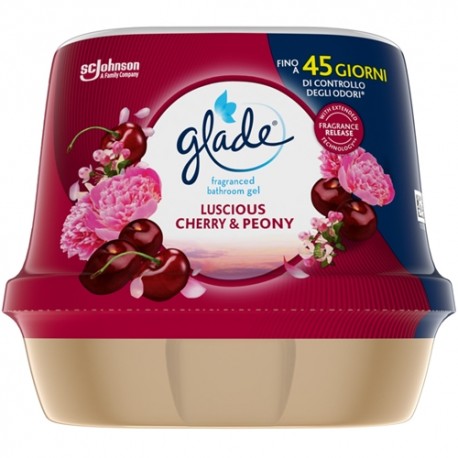 Odorizant gel Glade Luscious Cherry & Peony 180 grame