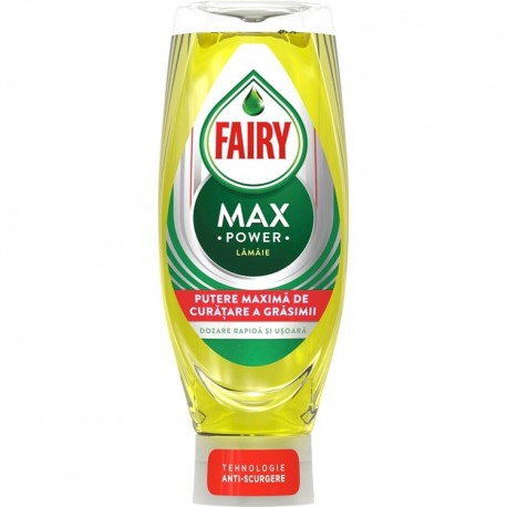 Detergent vase Fairy Max Power lamaie 650 ml