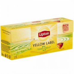 Ceai Lipton Yellow Label 25 plicuri