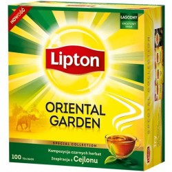 Ceai Lipton Oriental Garden 100 plicuri