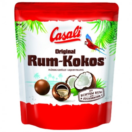 Bomboane cu rom si cocos Casali Original 175 grame